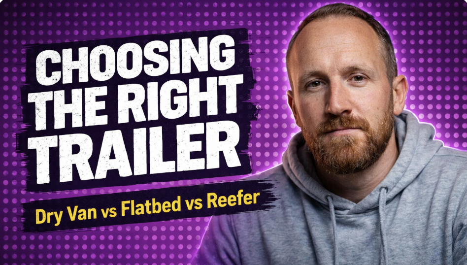 Choosing your first trailer and freight segment