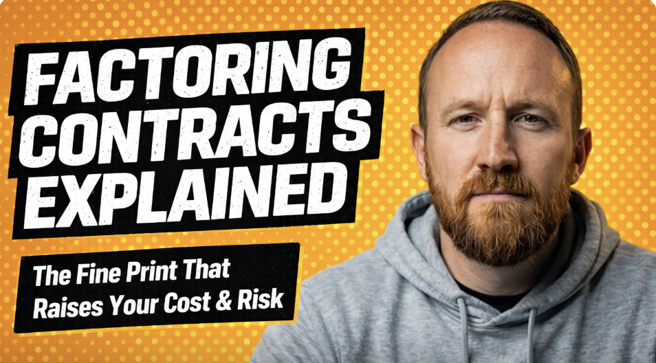 Factoring contract fine print and risk areas