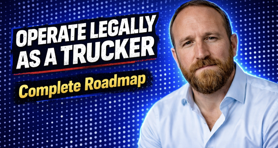 Operate legally as a trucker